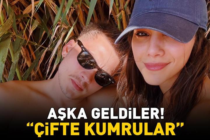 ‘ÇİFTE KUMRULAR’ Uzak Şehirin yıldızları Atakan Özkaya ve Dilin Döğer, Bozcaadada aşka geldi