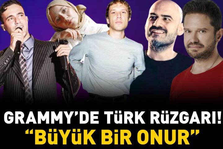 GRAMMY’DE TÜRK RÜZGARI Edis, Toygar Işıklı, Mert Demir ve Büşra Kayıkçının ardından Ozan Doğulu da duyurdu: Büyük bir onur