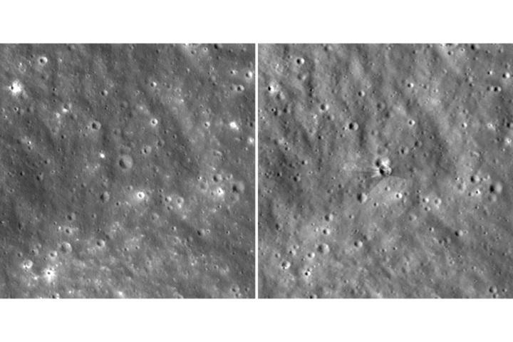 Ve günler sonra görüntüler geldi NASA paylaştı: İşte SpaceX roketinin Ay’da oluşturduğu yeni krater…