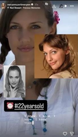 Meryem Uzerli gençlik arşivini açtı 22 yaşındaki hali gündem oldu