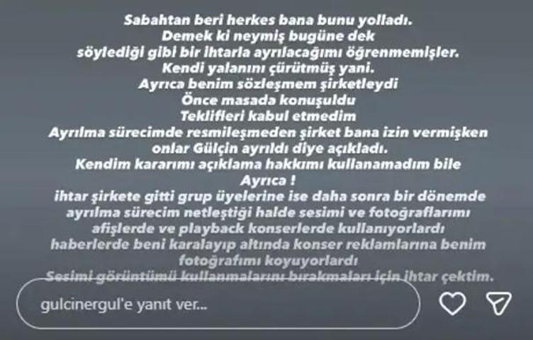Hepsi grubunda ihtar polemiği büyüdü Gülçin Ergül’den Yasemin Yürük’e yanıt