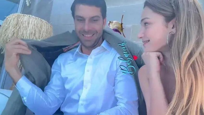 Daha 17nin Leylası Ceren Ayruk sanal medyayı salladı Sette eğlenceli anlar: Babacık