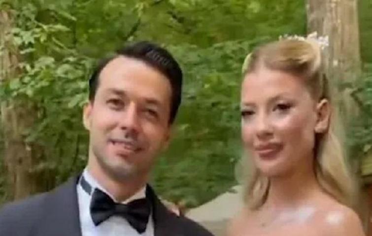 Survivor şampiyonu Hilmi Cem İntepe ile Pırıl Atasev evlendi DÜĞÜNDEN İLK KARELER