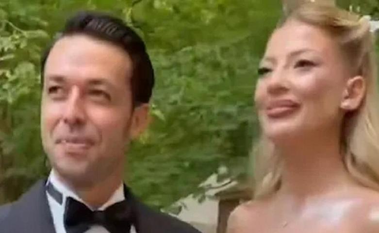 Survivor şampiyonu Hilmi Cem İntepe ile Pırıl Atasev evlendi DÜĞÜNDEN İLK KARELER