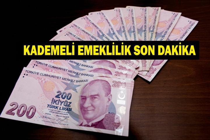 KADEMELİ EMEKLİLİK SON DURUM: 9 Eylül 1999 - 30 Nisan 2008 Tarihleri Önemli Kademeli Emeklilik Meclise Geldi Mi, Son Durum Ne İşte Kademeli Emeklilik Yaş ve Prim Tablosu
