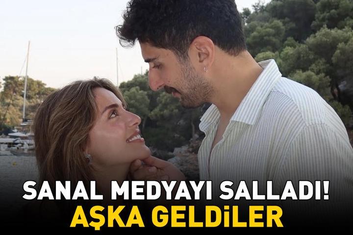 NİŞANLANMIŞLARDI Sıla Türkoğlu ve Ata Ayyıldız tatilde aşka geldi