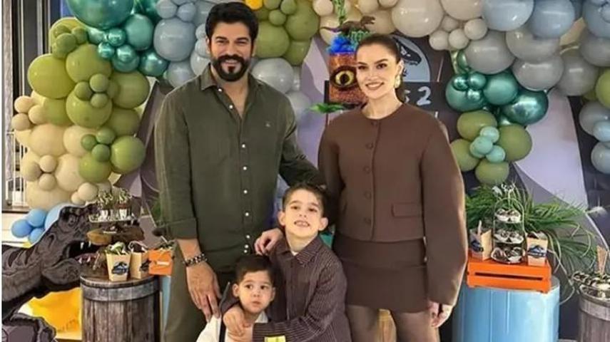 Kız kardeşinin düğününe katılamamıştı Burak Özçivit set arasını ailesine ayırdı