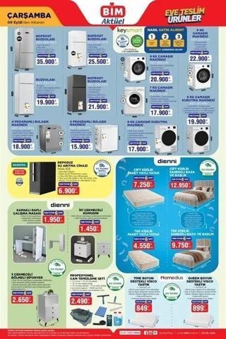 BİM AKTÜEL KATALOG 4-9 EYLÜL 2026: BİMde bu hafta hangi ürünler indirimde Çelik tencere, krep tava, nevresim seti...