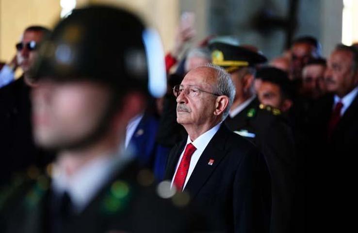 CHP 103üncü yaşını kutluyor Kemal Kılıçdaroğlu Anıtkabirde