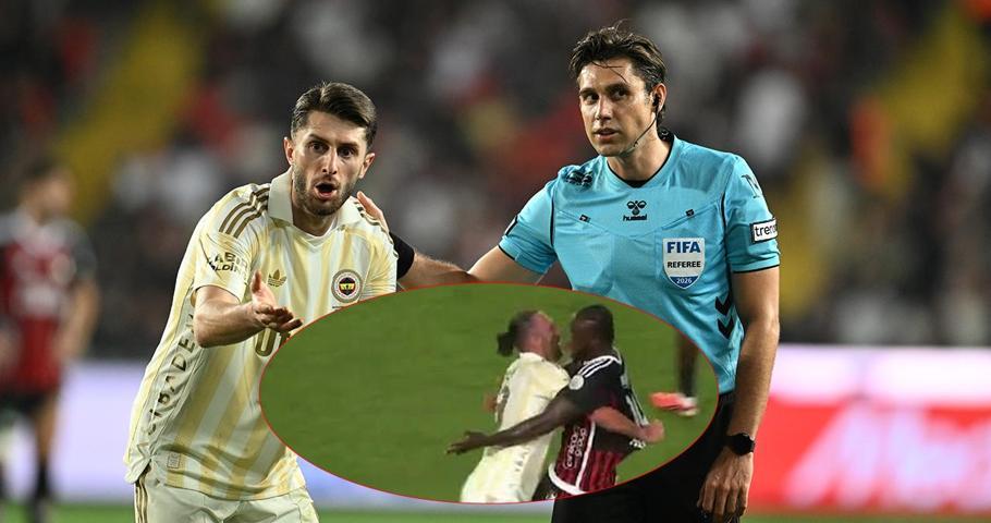 Gaziantep FK - Fenerbahçe maçındaki düdükler, eski hakemlerce yorumlandı: Sınıfta kaldı