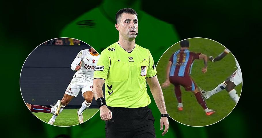 Trabzonspor - Galatasaray maçında ekstra kırmızı kart çıkmalı mıydı Eski hakemlerden net yorum