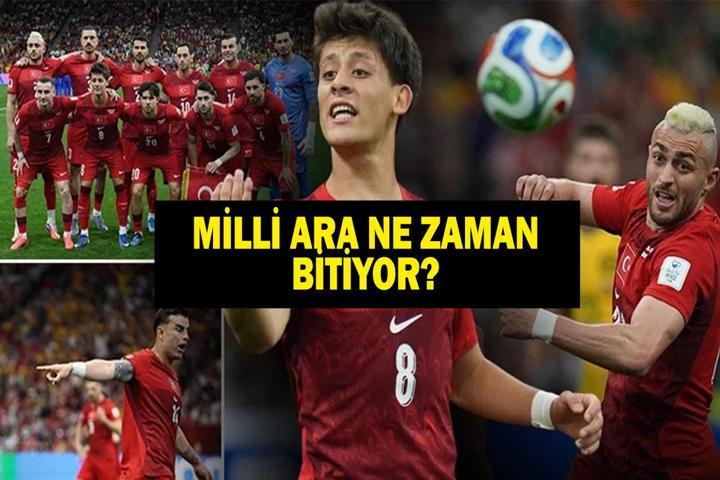 MİLLİ ARA NE ZAMAN BİTİYOR Lig Ne Zaman Başlayacak Milli Takım Uluslar Ligi Maç Takvimi ve Milli Ara Dönüşü Lig Fikstürü...