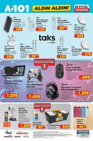 A101 24 EYLÜL PERŞEMBE AKTÜEL KATALOG YAYINLANDI A101 Aldın Aldın 24 Eylül Kataloğunda Neler Var Elektrikli Moped, Ev, Mutfak ve Teknoloji Ürünleri Bu Hafta Satışta