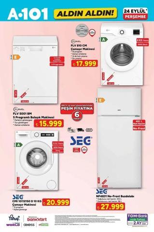 A101 24 EYLÜL PERŞEMBE AKTÜEL KATALOG YAYINLANDI A101 Aldın Aldın 24 Eylül Kataloğunda Neler Var Elektrikli Moped, Ev, Mutfak ve Teknoloji Ürünleri Bu Hafta Satışta