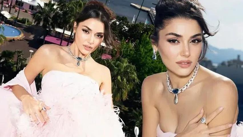 Hande Erçel tarzıyla sosyal medyayı salladı: Dünya güzeli