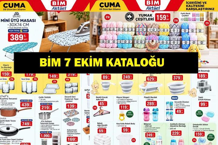 BİM 7 EKİM 2026 AKTÜEL KATALOĞU YAYINLANDI: BİMde Bu Hafta Neler İndirimde 7 Ekim BİM Aktüel Ürünler Kataloğu