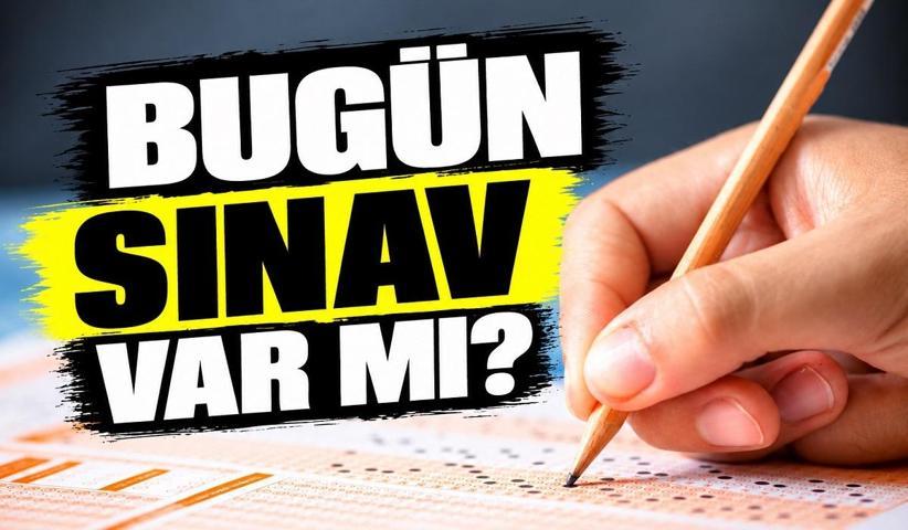 BUGÜN NE SINAVI VAR 4 Ekim Hafta Sonu ÖSYM-MEB Sınav Takvimi 2026 | Bugün Sınav Var Mı