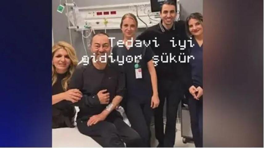 Yıllardır MS hastalığıyla mücadele ediyor Serdar Ortaç hastaneden paylaştı