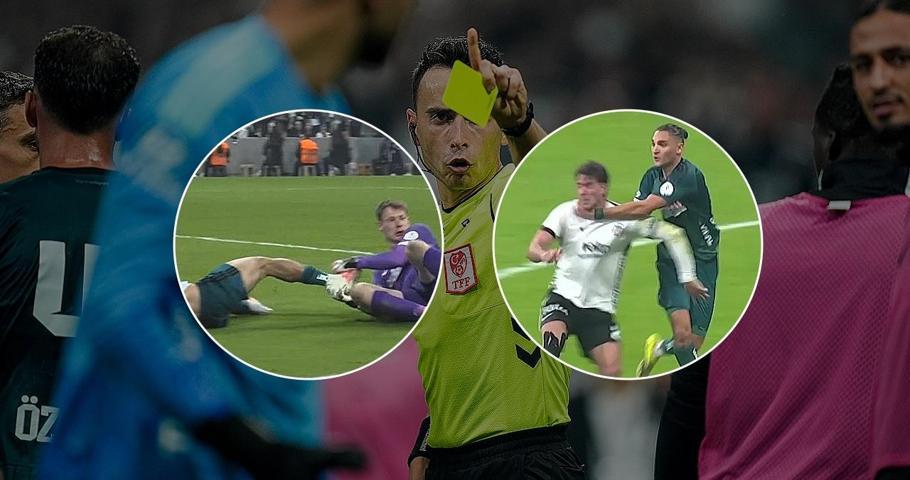 Beşiktaş - Kocaelispor maçındaki tartışmalı iki pozisyon, geceye damga vurdu Eski hakemler son noktayı koydu...