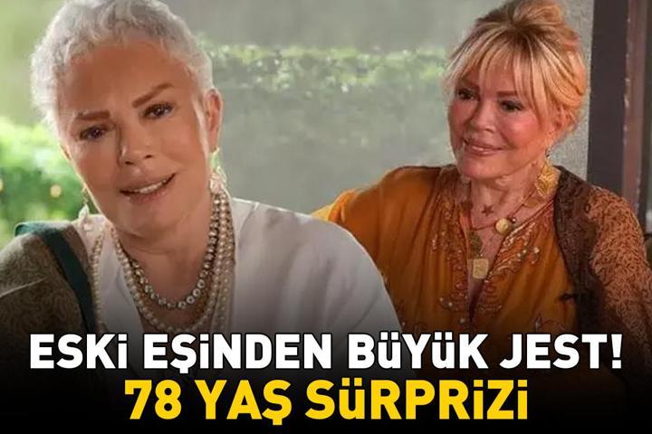 Ajda Pekkanın kız kardeşi Semiramis Pekkana büyük jest Eski eşi ve sevgilisinden sürpriz kutlama