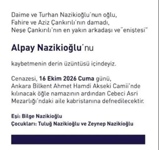 Alpaya son veda Cenazesinde vasiyet tartışması