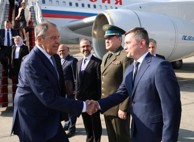 Rusya Dışişleri Bakanı Lavrov İranda