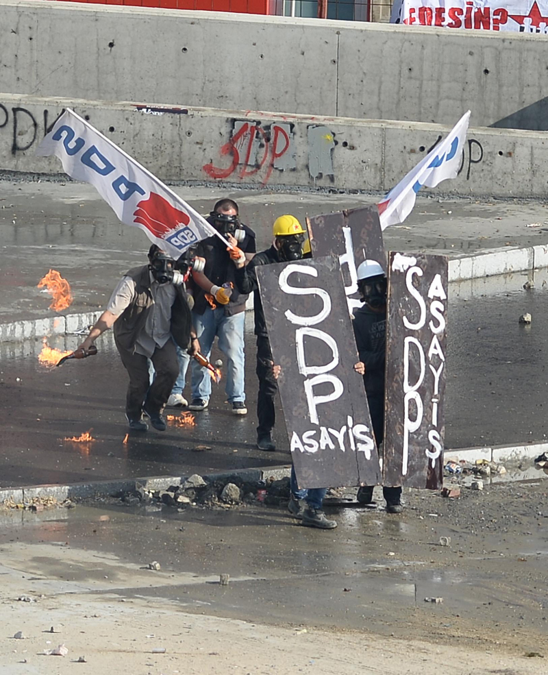 Taksime polis müdahalesi