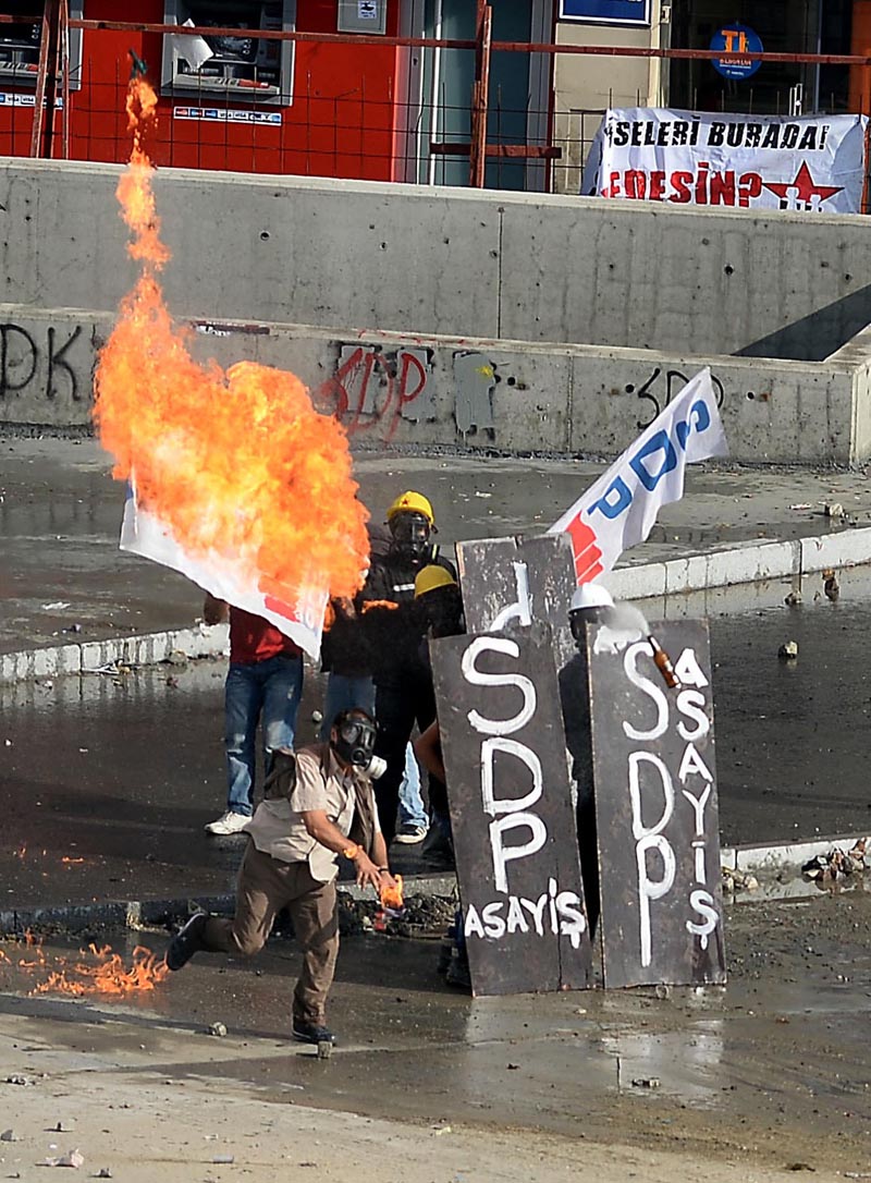 Taksime polis müdahalesi