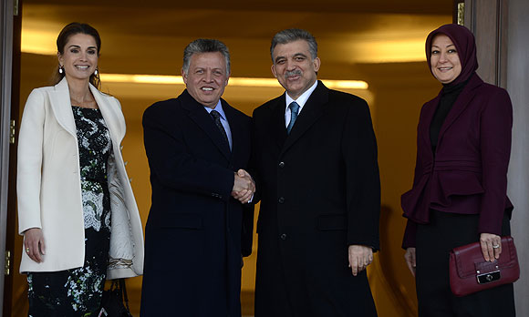 Ürdün Kralı 2. Abdullah Anıtkabirde ağladı