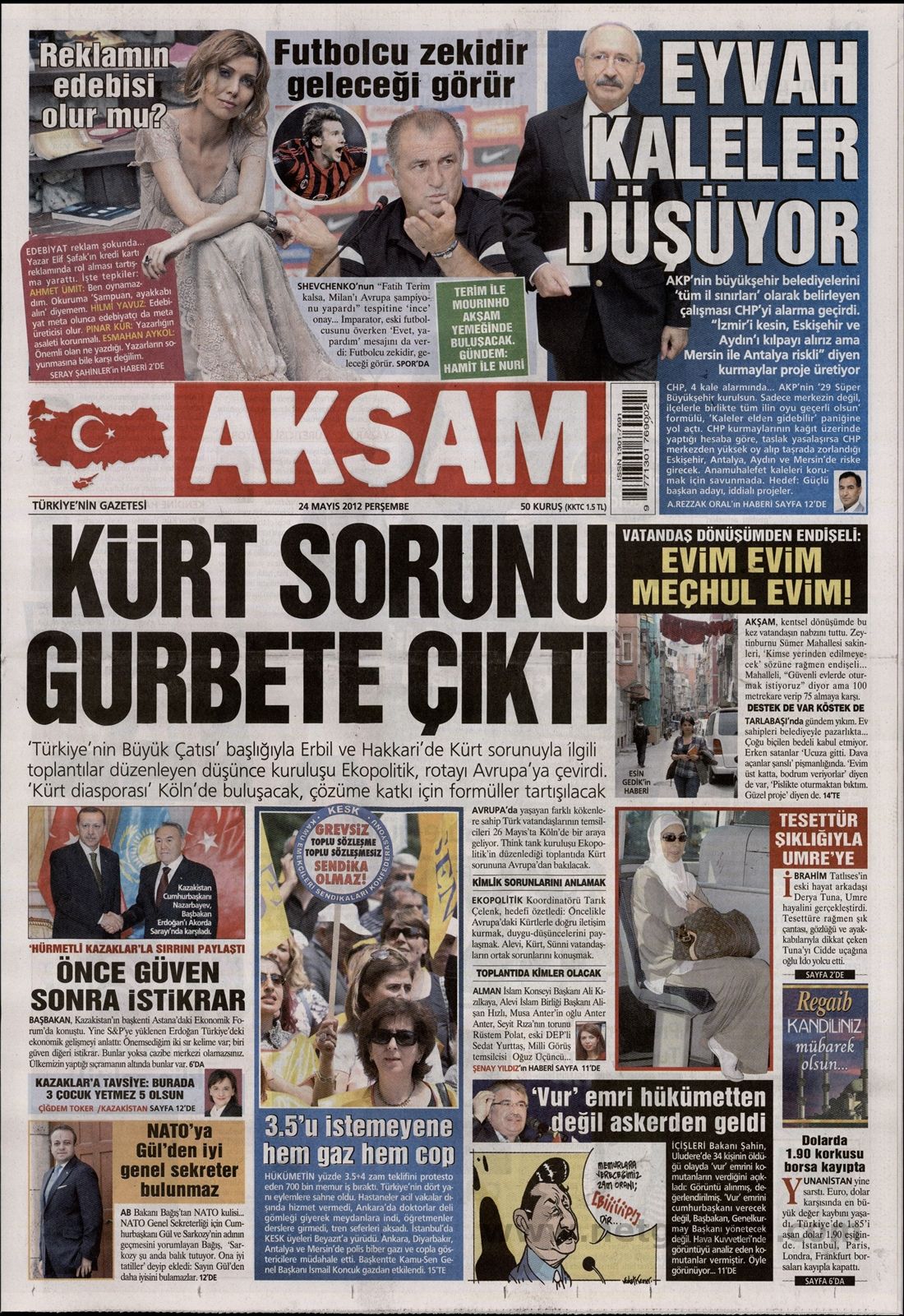 BASINDA BUGÜN (24.05.2012)