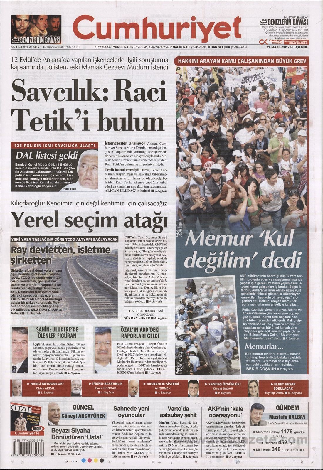 BASINDA BUGÜN (24.05.2012)