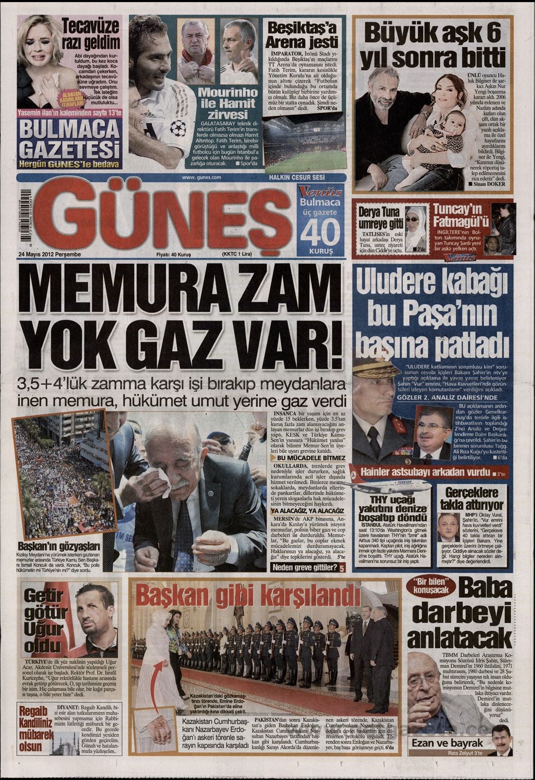 BASINDA BUGÜN (24.05.2012)