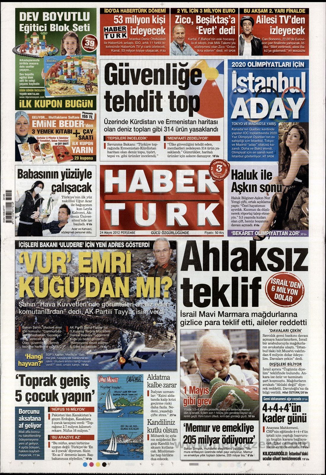 BASINDA BUGÜN (24.05.2012)