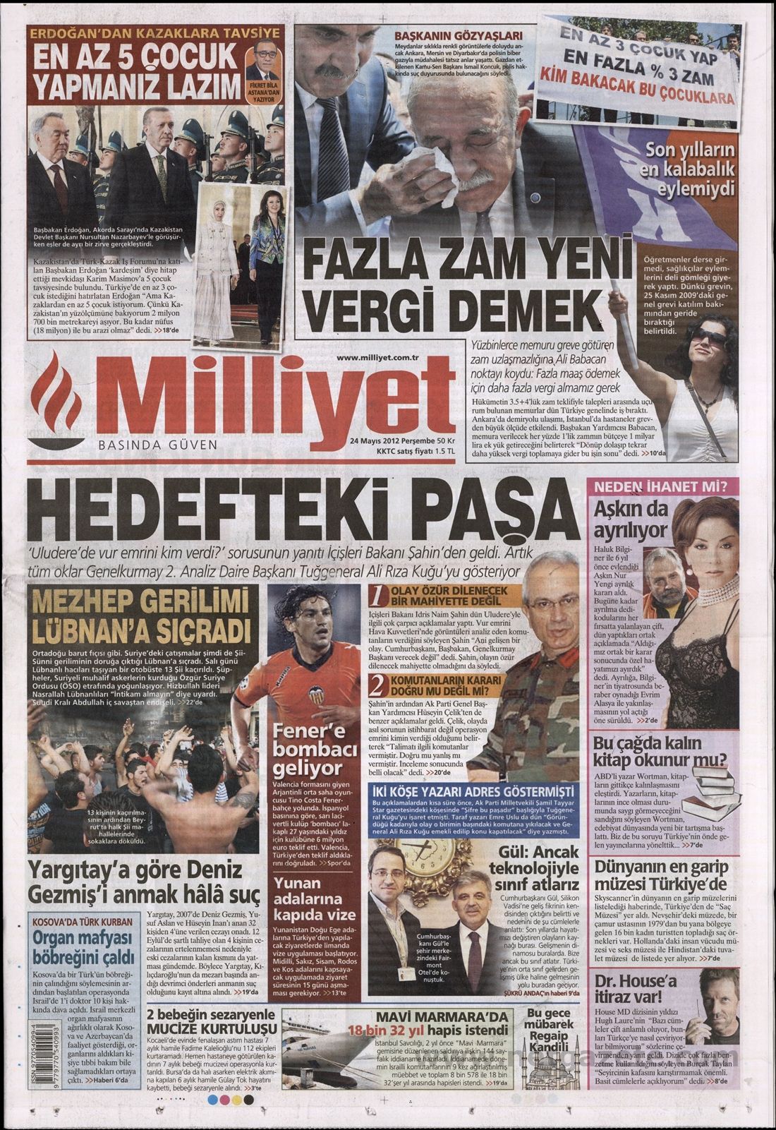 BASINDA BUGÜN (24.05.2012)