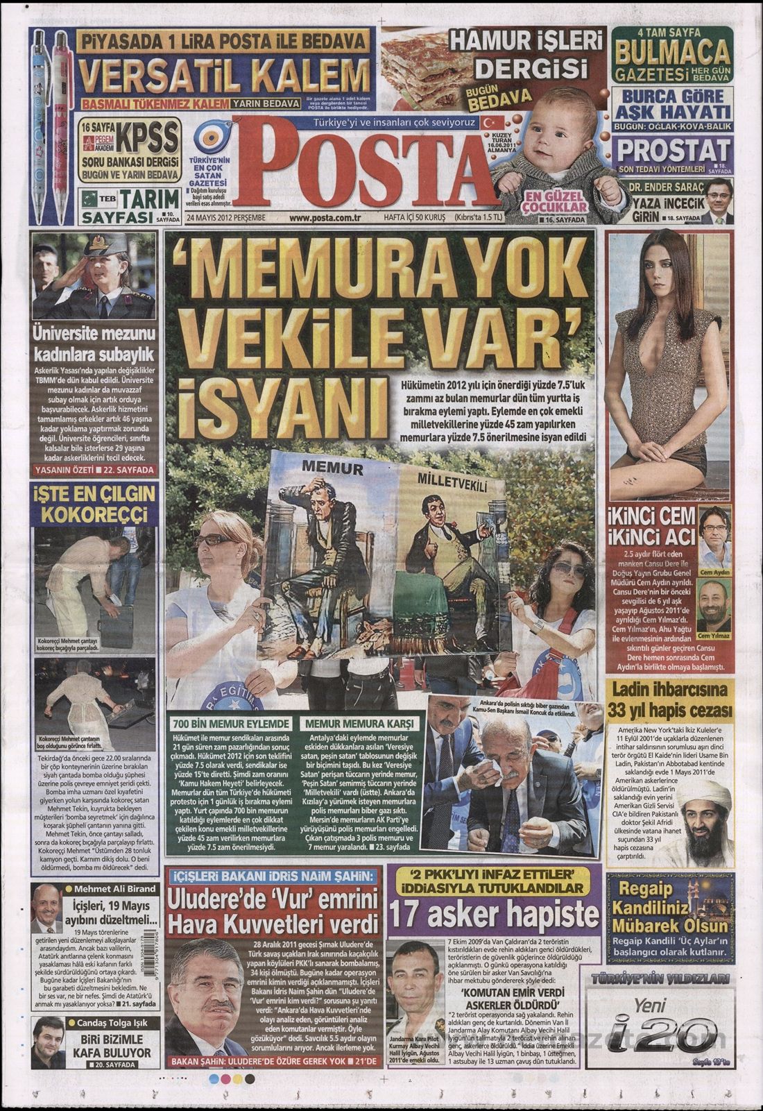 BASINDA BUGÜN (24.05.2012)
