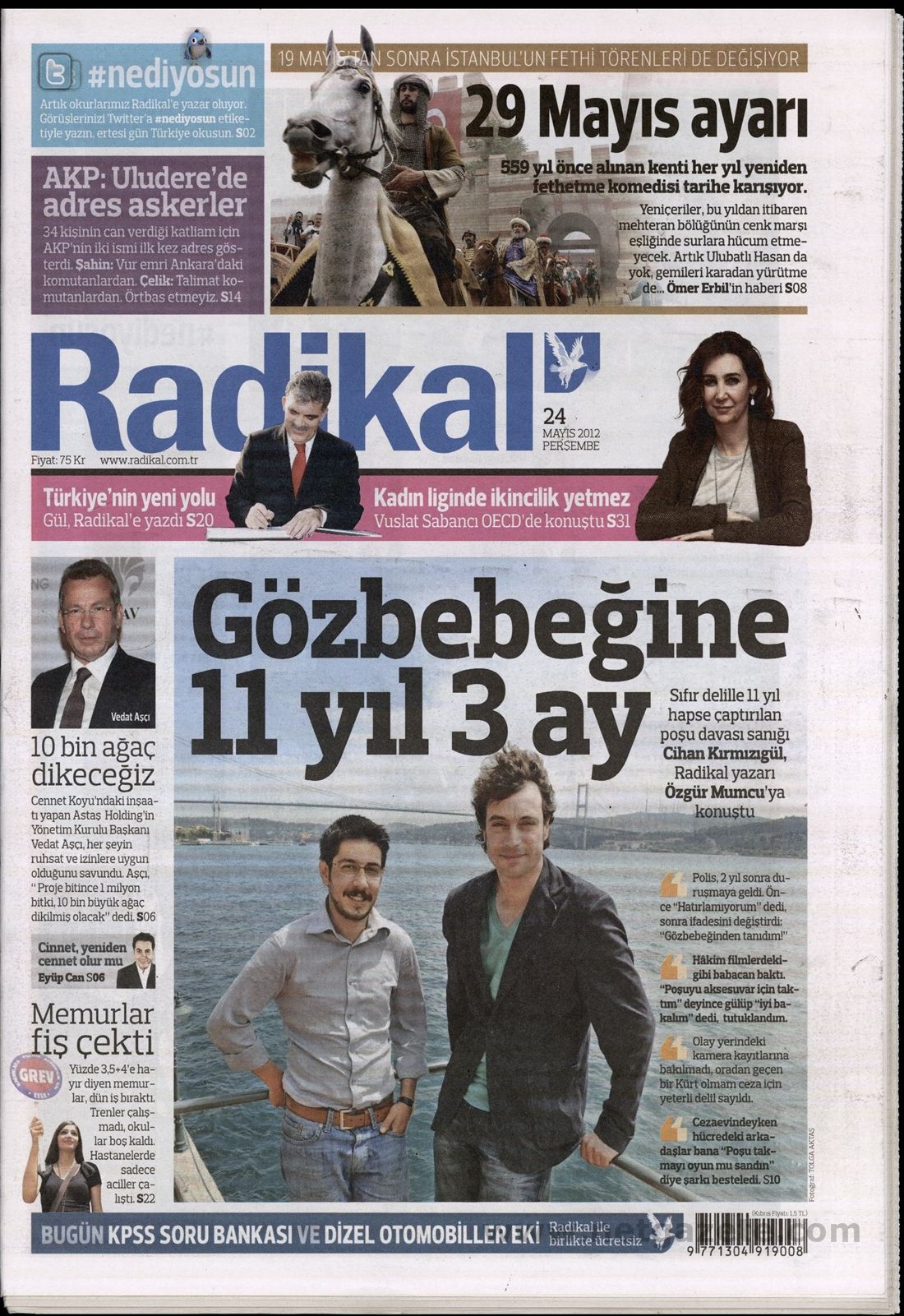BASINDA BUGÜN (24.05.2012)