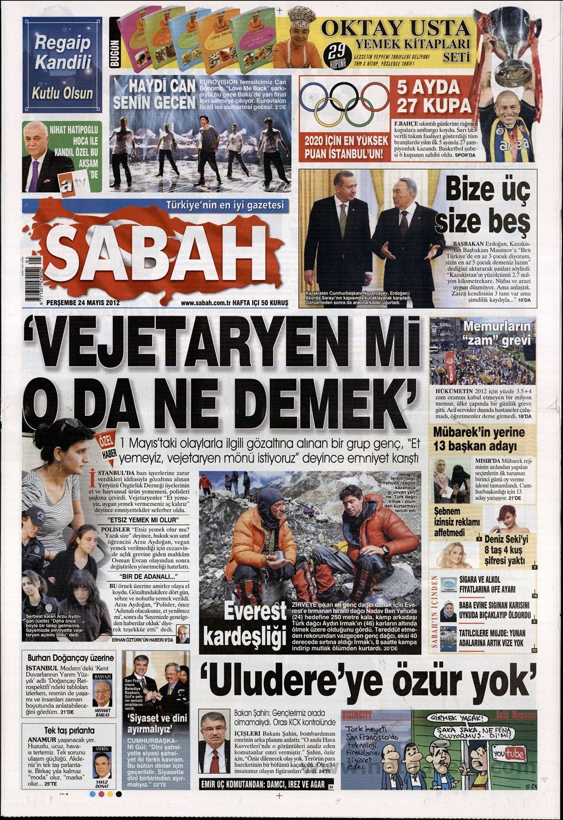 BASINDA BUGÜN (24.05.2012)