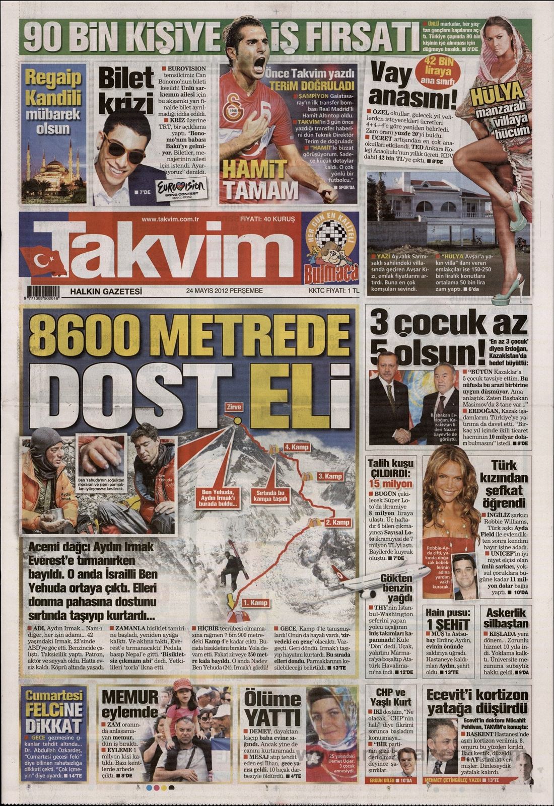 BASINDA BUGÜN (24.05.2012)
