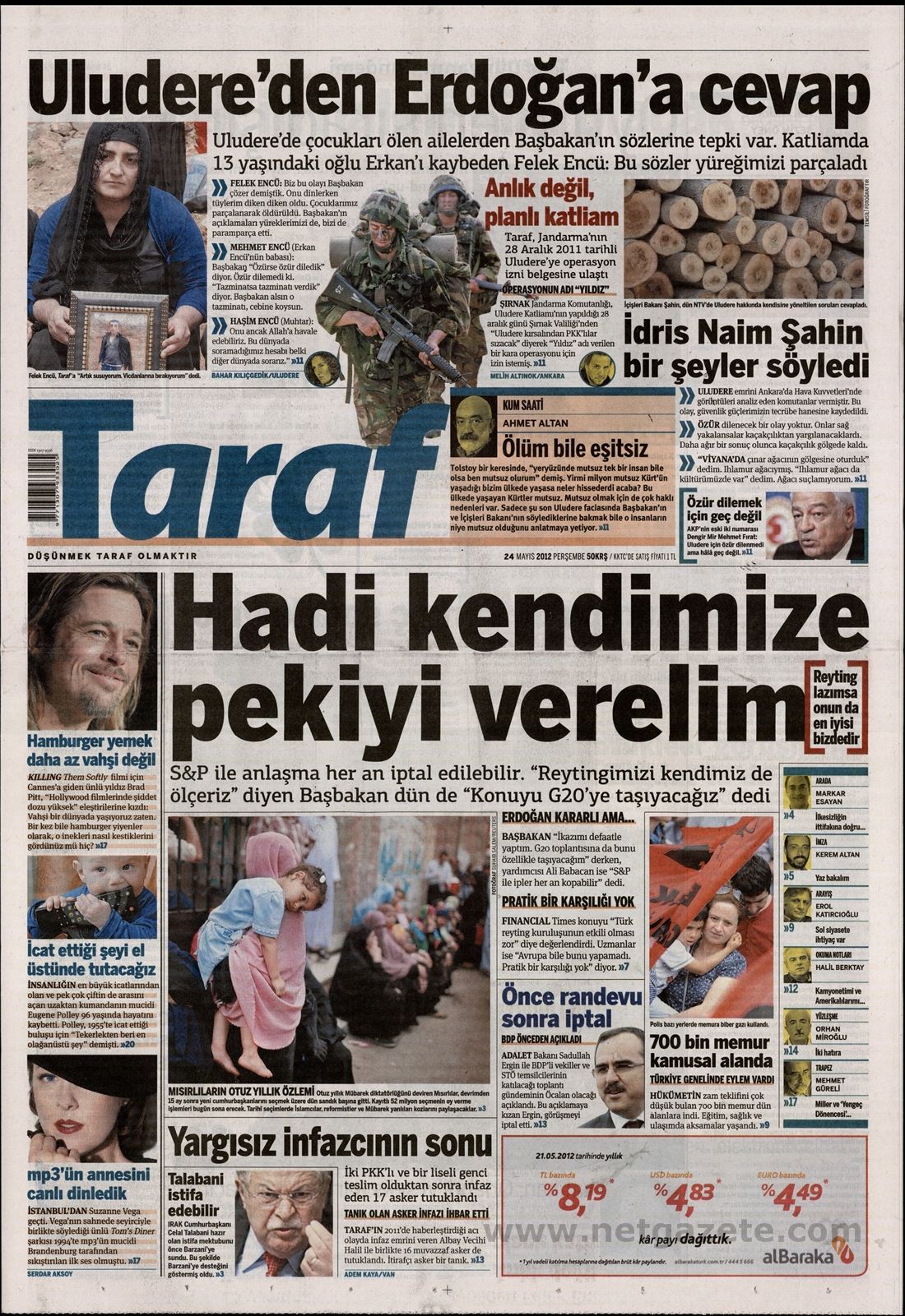 BASINDA BUGÜN (24.05.2012)