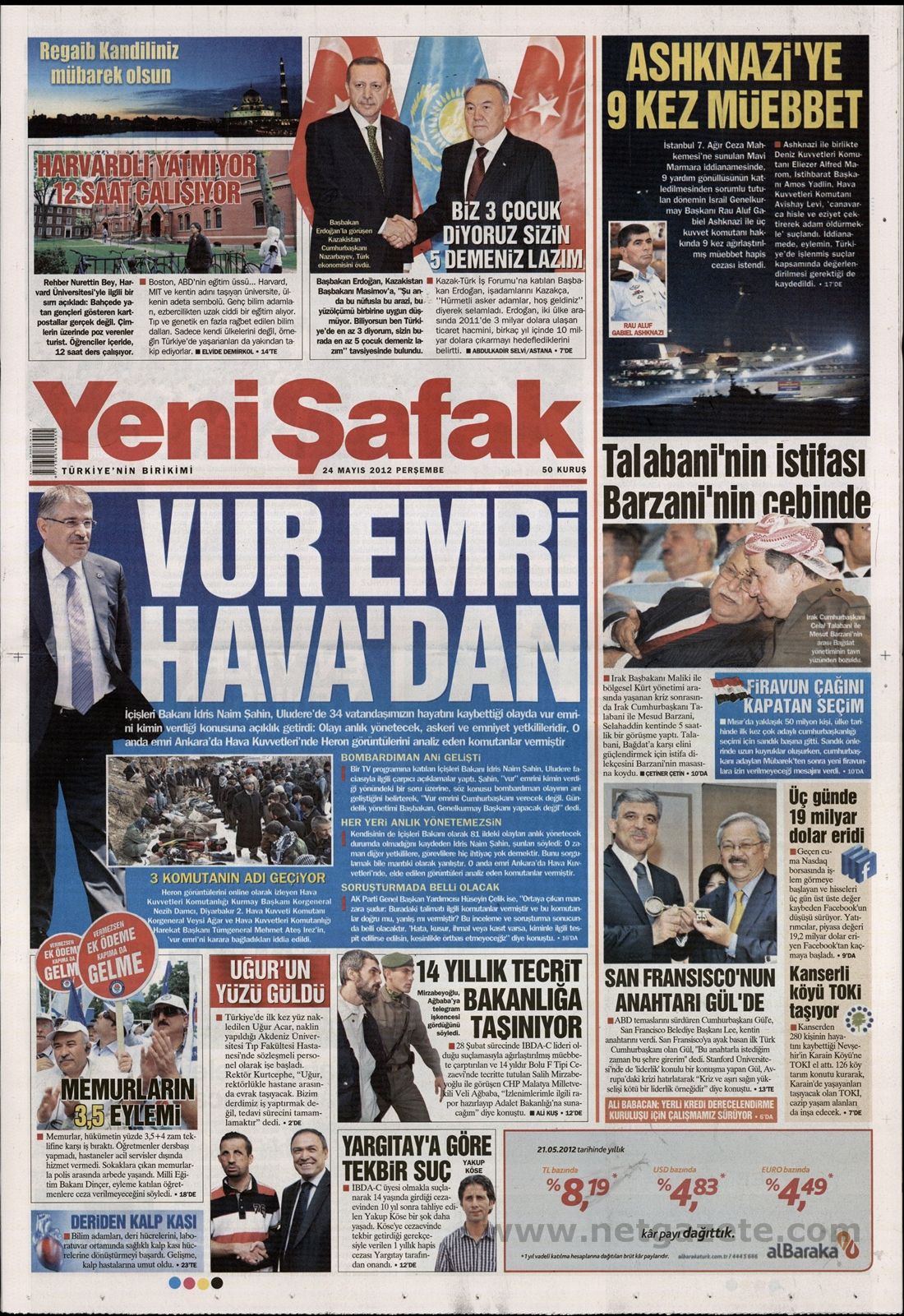 BASINDA BUGÜN (24.05.2012)