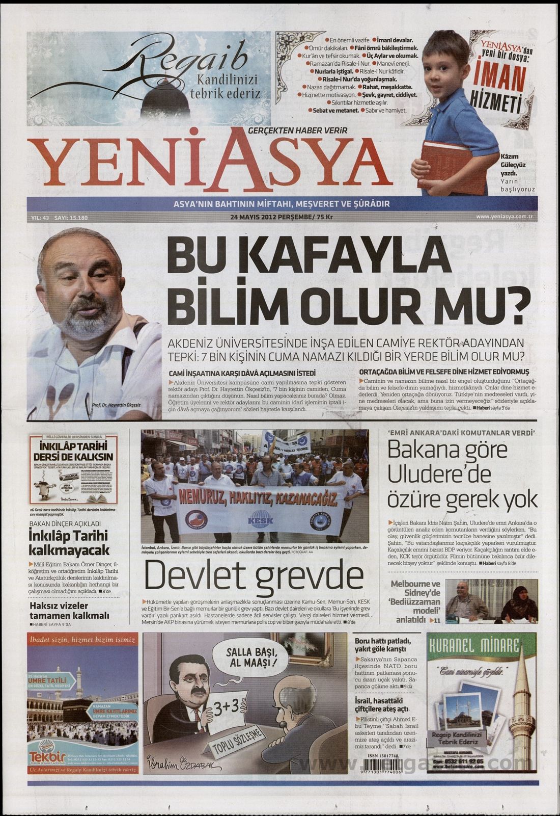 BASINDA BUGÜN (24.05.2012)