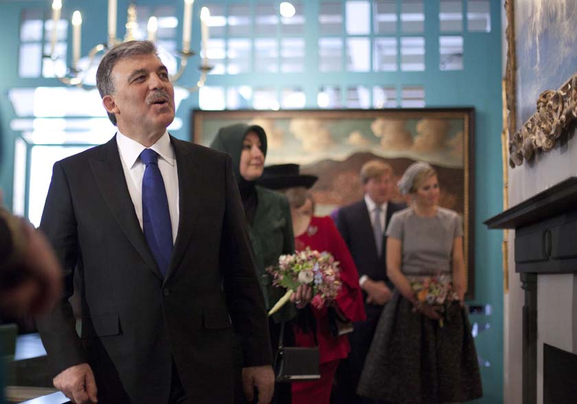 Gül, Hollanda Sarayında