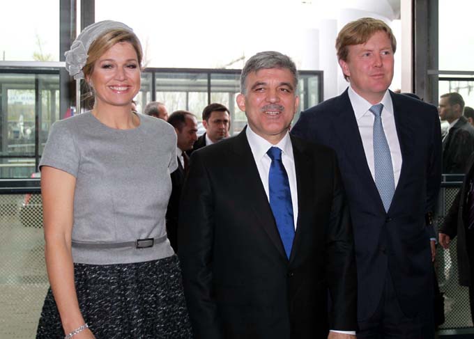 Gül, Hollanda Sarayında