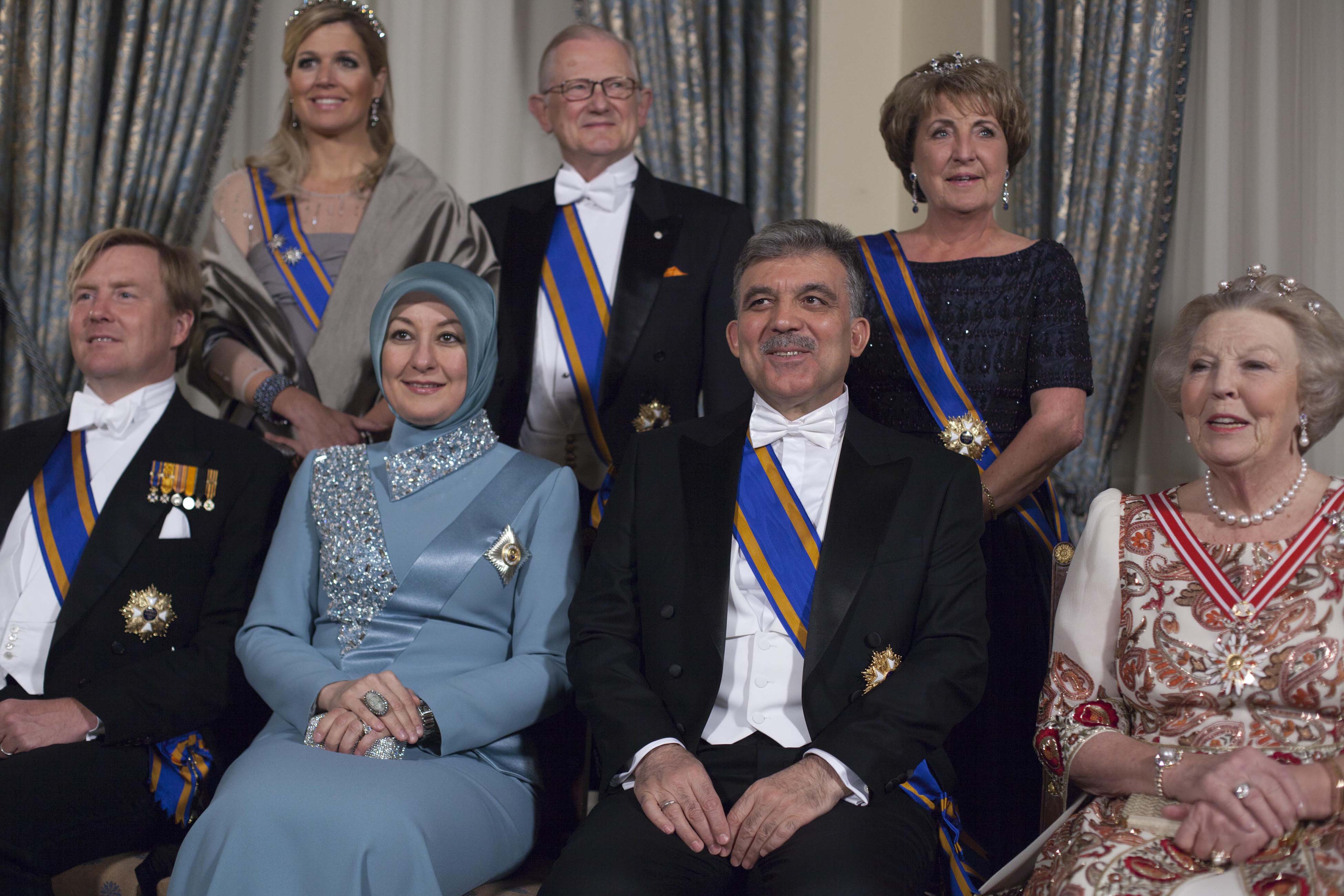Gül, Hollanda Sarayında