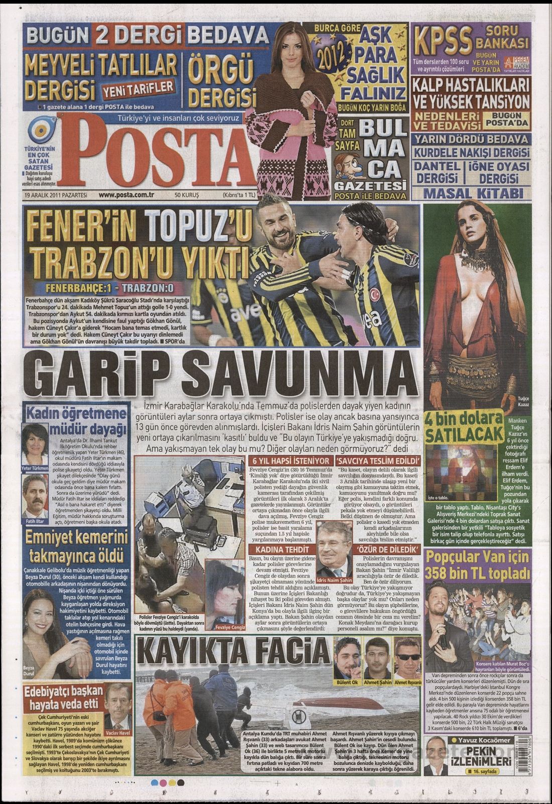BASINDA BUGÜN (19.12.2011)