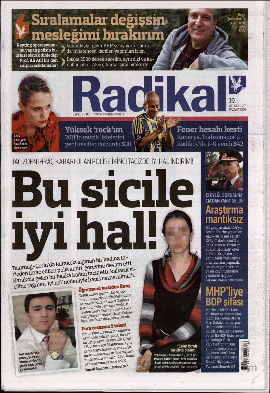 BASINDA BUGÜN (19.12.2011)