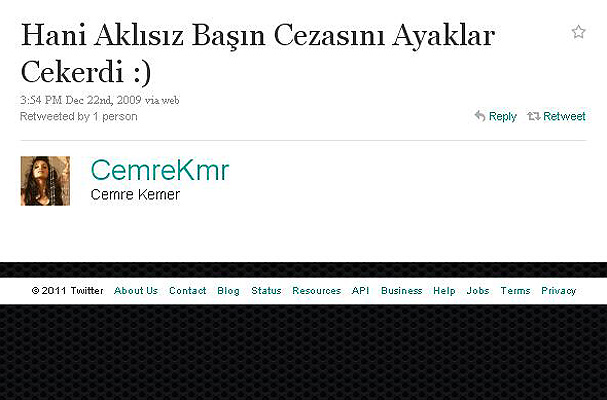 İlk tweetleri neydi