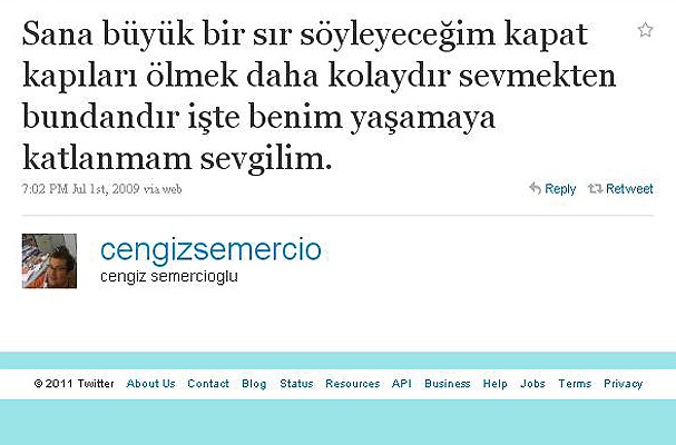 İlk tweetleri neydi