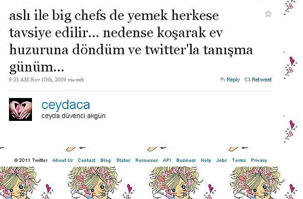 İlk tweetleri neydi