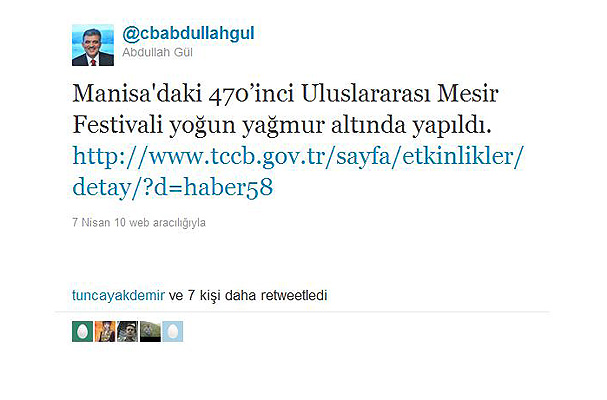 İlk tweetleri neydi